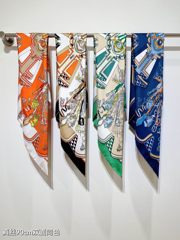 Hermes silk scarf 90X90cm E051701